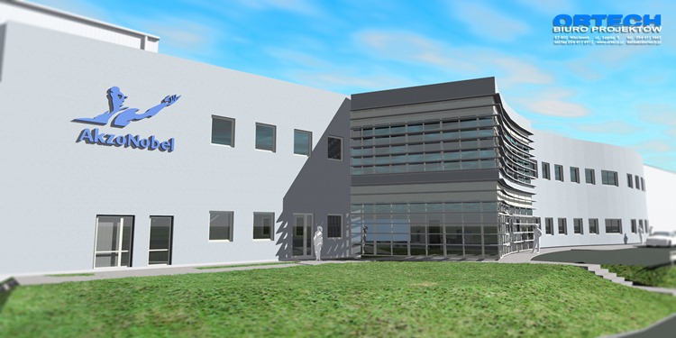 Budynek biurowy dla AKZO NOBEL w Pilawie