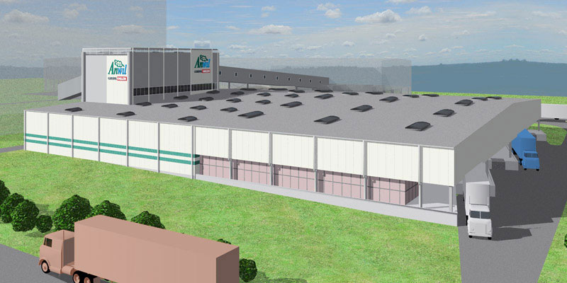 Budynek produkcyjny – Zakłady Azotowe ANWIL S.A. we Włocławku