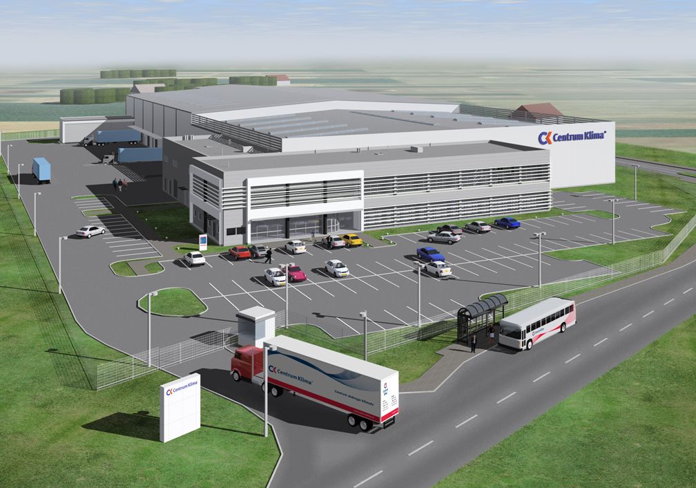 Zakład produkcyjny urządzeń klimatyzacyjnych dla Centrum Klima