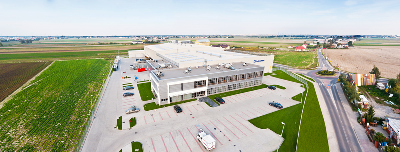 Zakład produkcyjny urządzeń klimatyzacyjnych dla Centrum Klima
